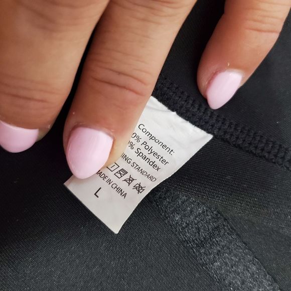 4x$25 Black waist trainer gym  size large - Picture 10 of 11